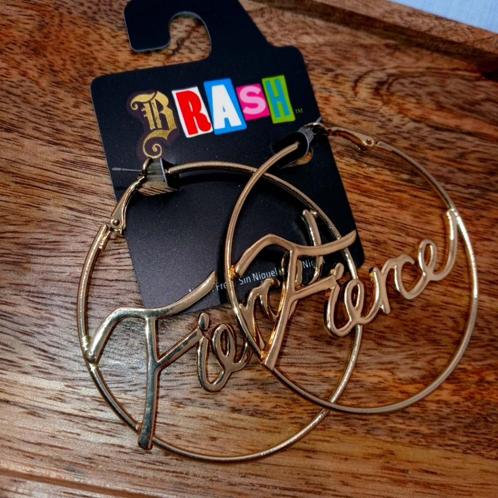 Brash "fierce" hoops